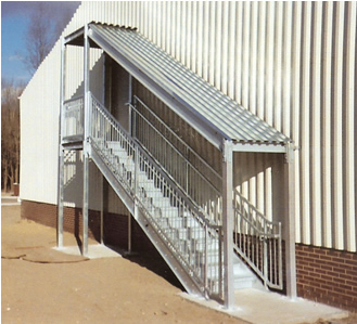 IBC Prefab Steel Stairways